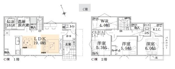 緑区北八朔町　全３棟Ｃ棟
