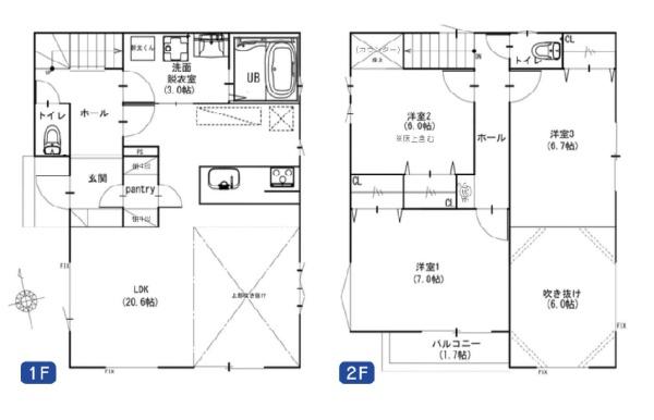 川崎市麻生区千代ケ丘６丁目の新築一戸建