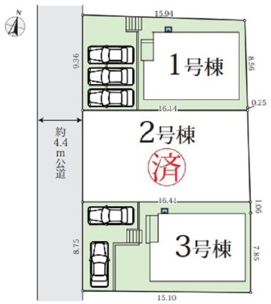 戸塚区名瀬町　全3棟3号棟