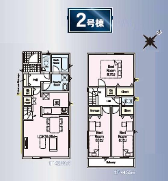 旭区市沢町　全２棟２号棟