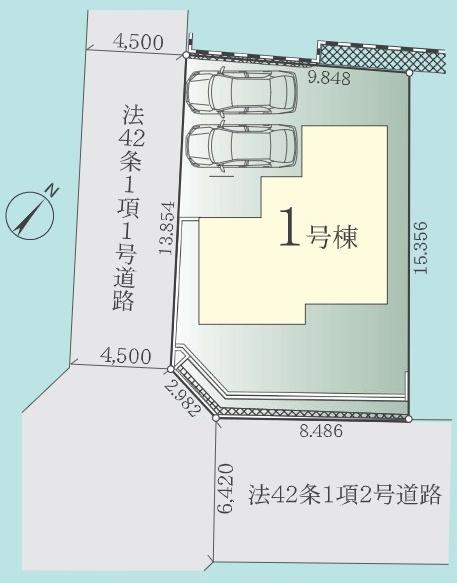 瀬谷区阿久和東２期　全１棟１号棟