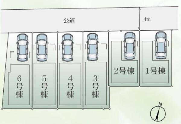川崎区中瀬２丁目　全６棟２号棟