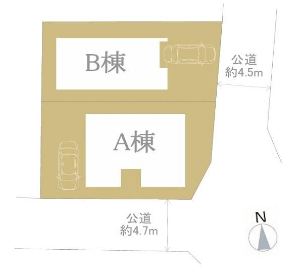 緑区北八朔町　全２棟Ｂ号棟