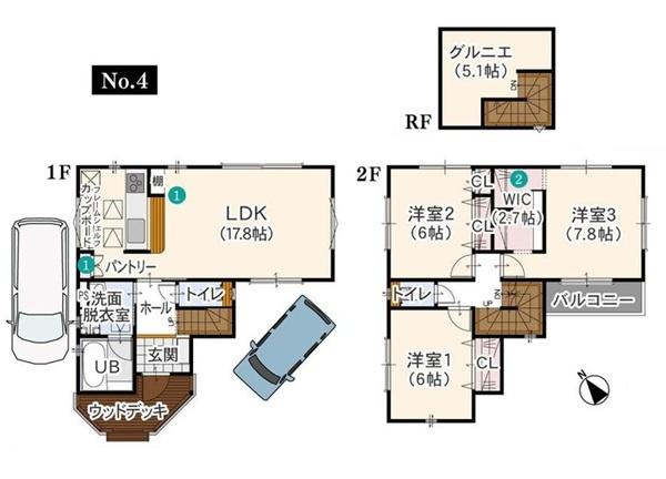 保土ケ谷区岡沢町　４号棟