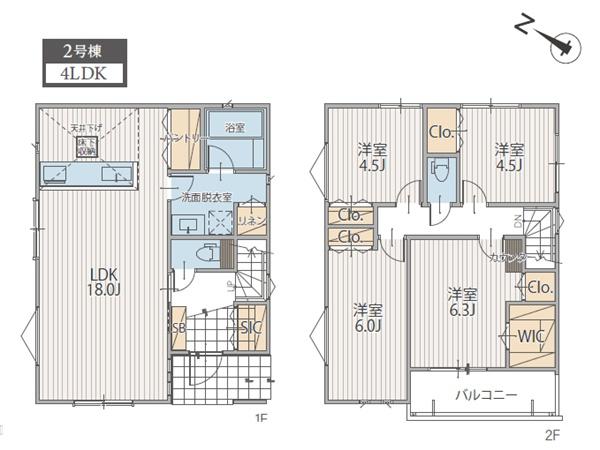 港南区日限山1丁目　全3棟2号棟