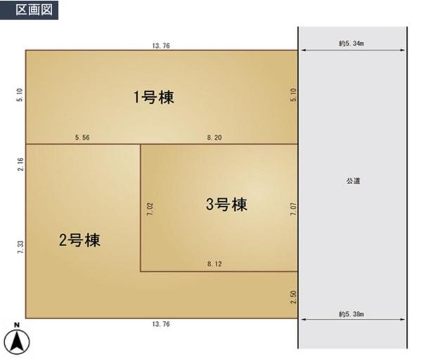 栄区桂台　全３棟２号棟