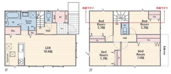 港南区笹下6丁目　全4棟1号棟