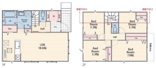 港南区笹下6丁目　全4棟3号棟