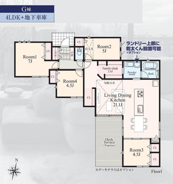 鶴見区梶山２丁目　全３棟Ｇ棟