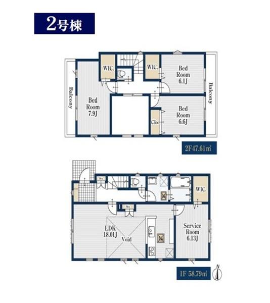 瀬谷区瀬谷２丁目　全２棟２号棟