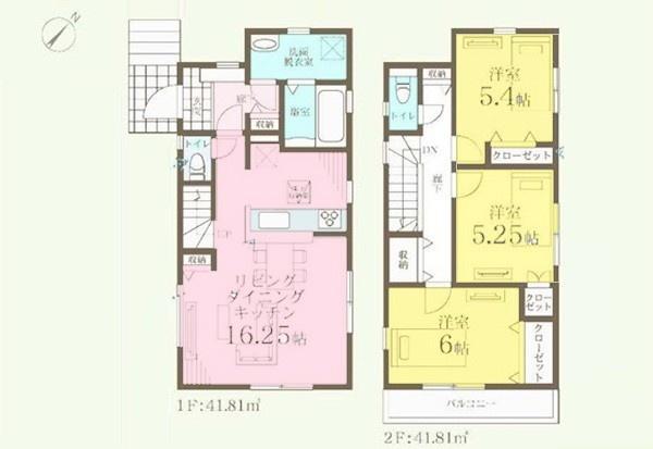緑区白山４丁目　全２棟２号棟