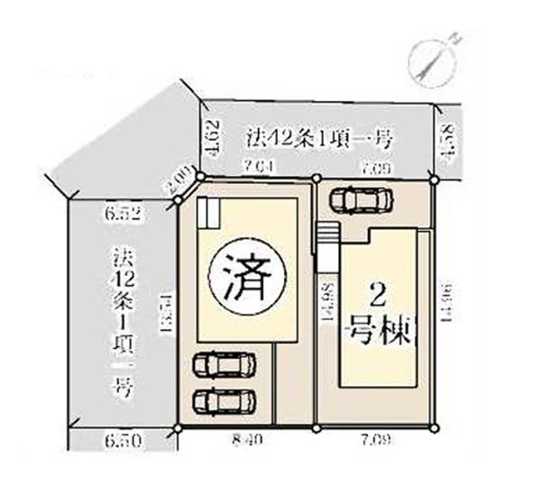 緑区白山４丁目　全２棟２号棟