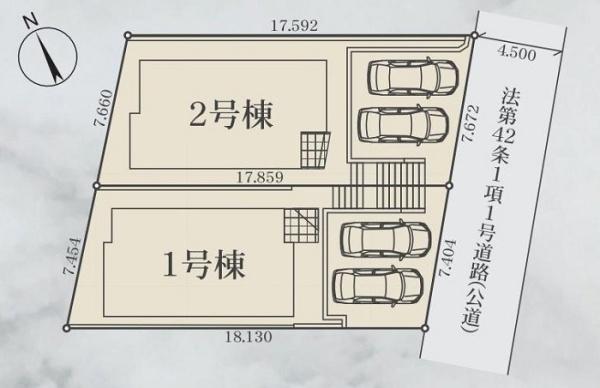 神奈川区片倉２丁目１期　全２棟１号棟