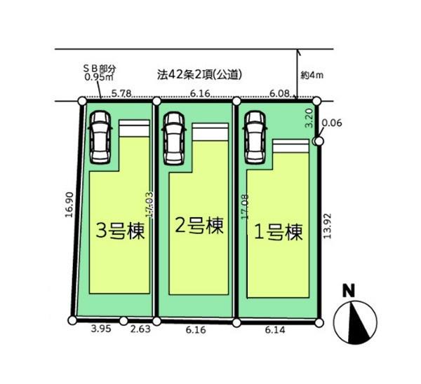 瀬谷区宮沢２丁目　全３棟３号棟