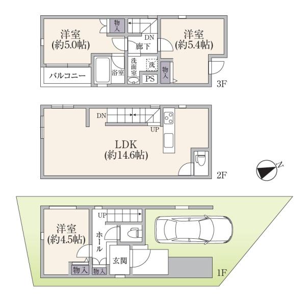 川崎市中原区宮内１丁目の中古一戸建