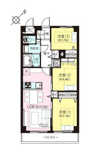 ライオンズマンション吉野町第６