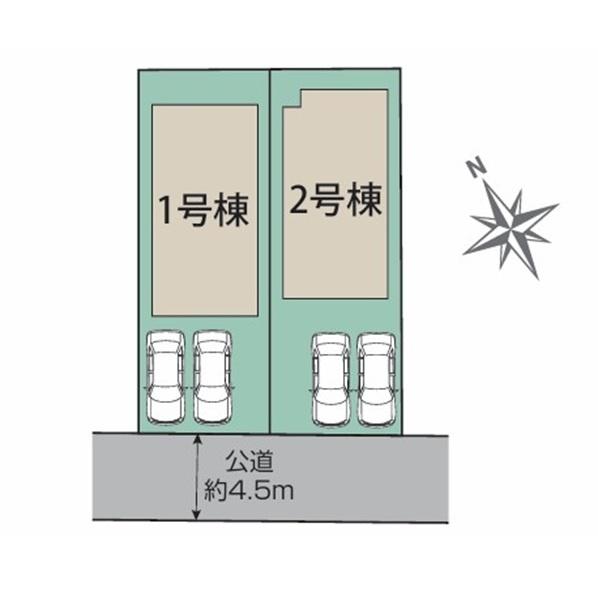 瀬谷区宮沢２丁目　全２棟２号棟