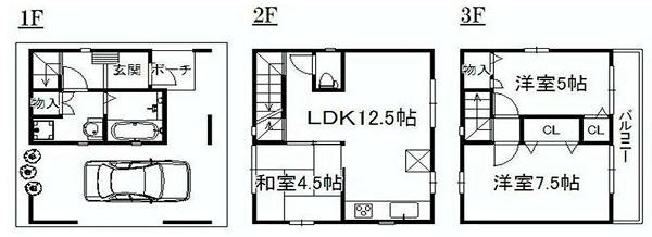 鶴見区仲通２丁目　戸建