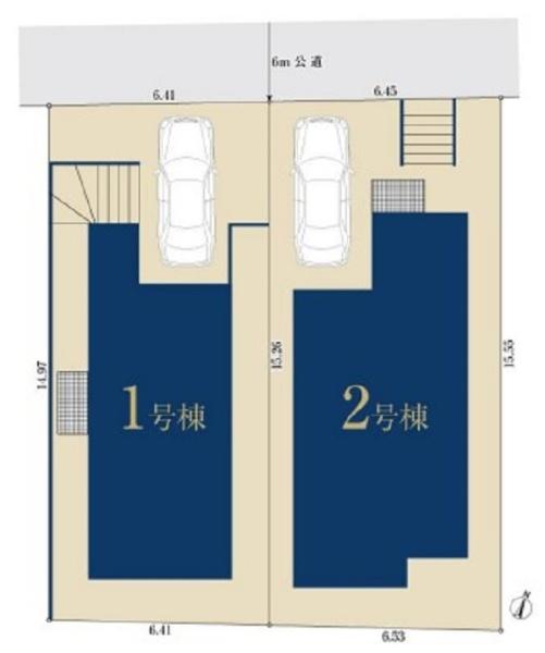 磯子区森が丘2丁目　全2棟1号棟