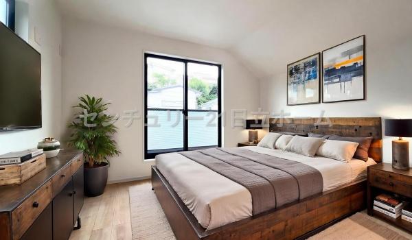 神奈川区白幡仲町1号棟(寝室)