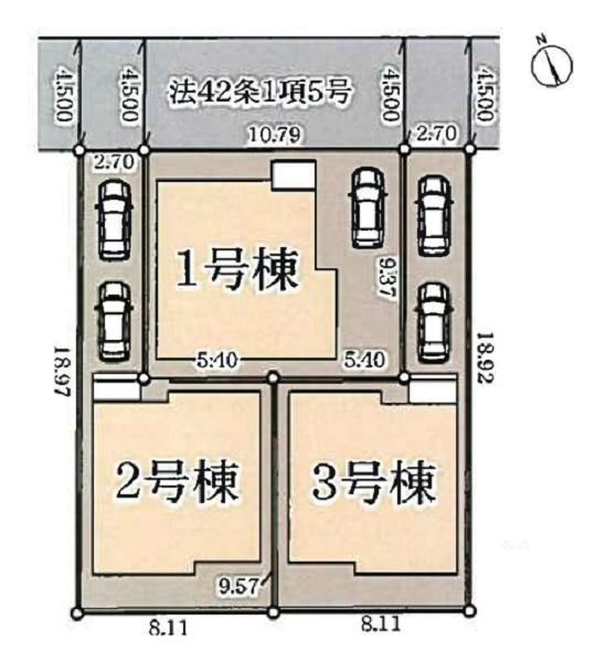 港北区下田町３丁目　全３棟２号棟