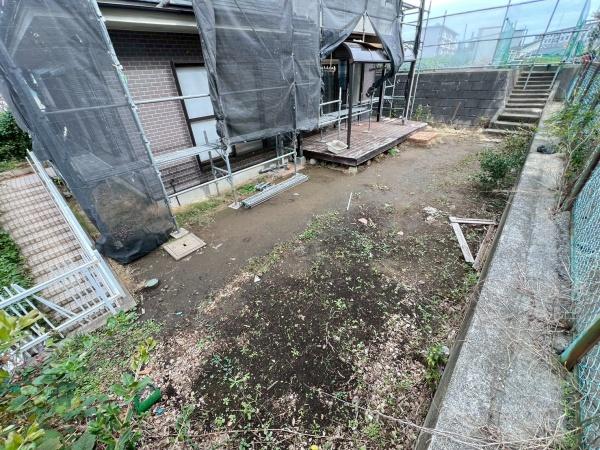 横浜市栄区飯島町の中古一戸建て(庭)