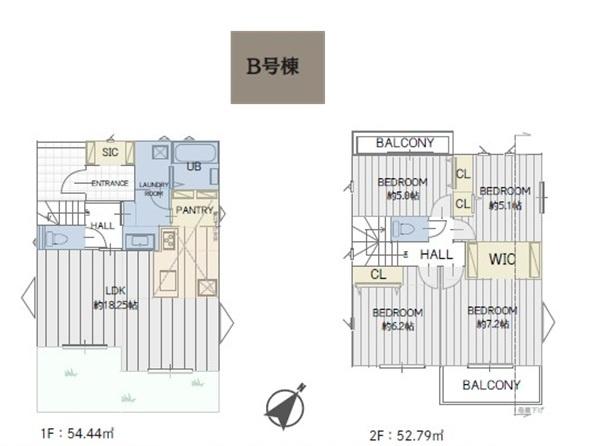 緑区長津田３丁目２期　Ｂ号棟