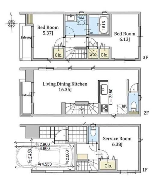 川崎市川崎区旭町２丁目の新築一戸建