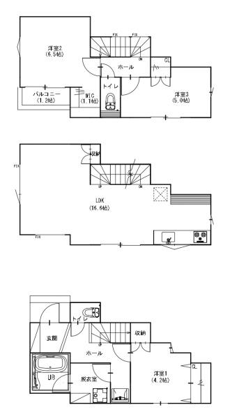 戸塚区上倉田町　全5棟1号棟