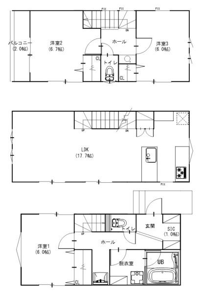 戸塚区上倉田町　全5棟2号棟