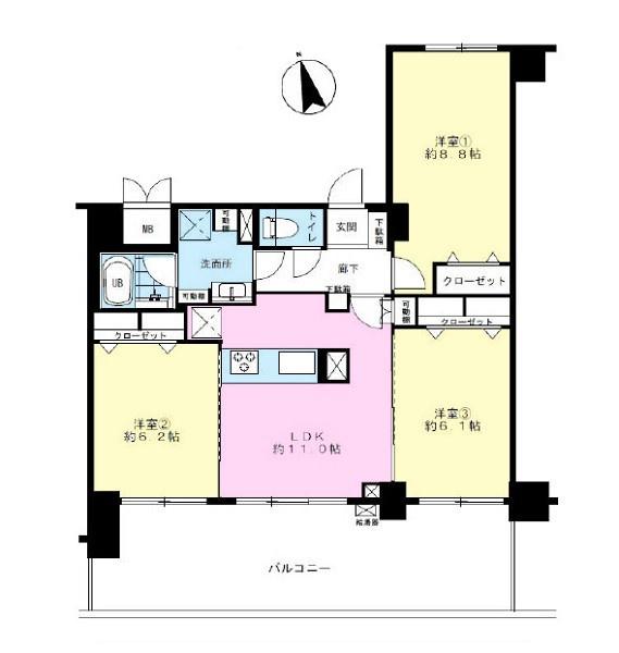 キャッスルマンション横浜三春台