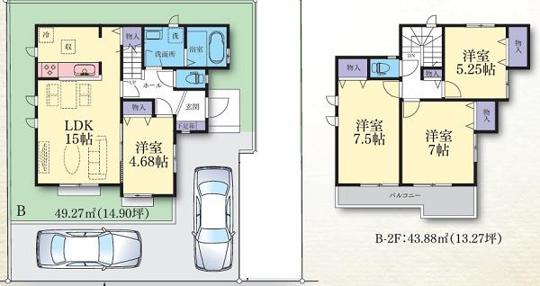 青葉区鴨志田町　全２棟Ｂ号棟