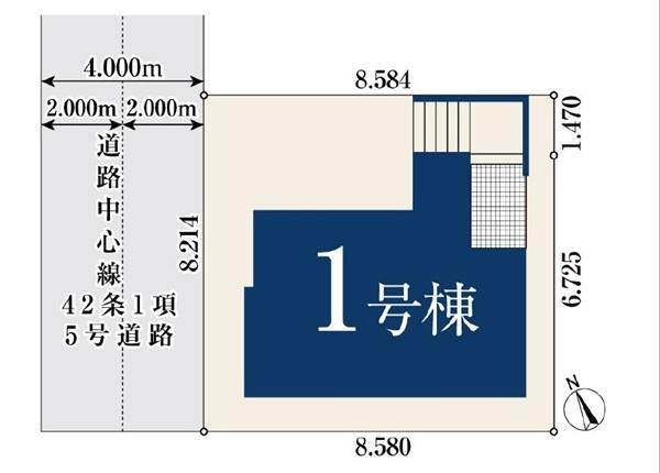 中原区井田３丁目　全１棟１号棟