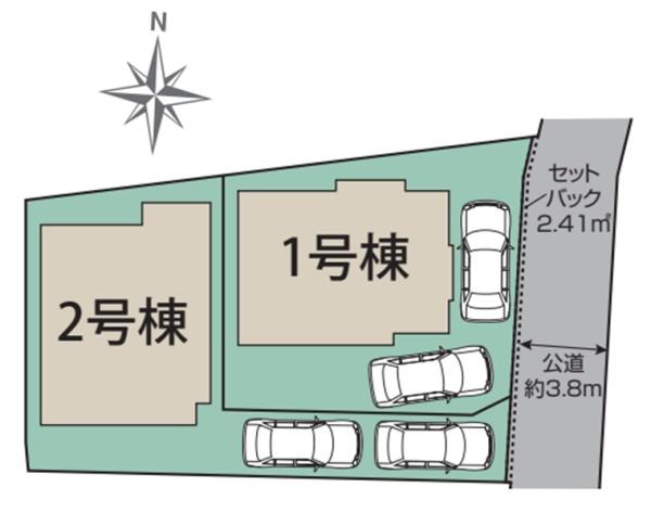 戸塚区汲沢6丁目　全２棟１号棟