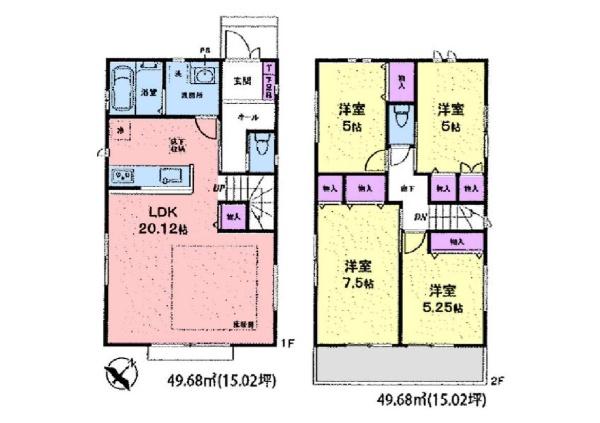 旭区東希望が丘　全２棟１号棟