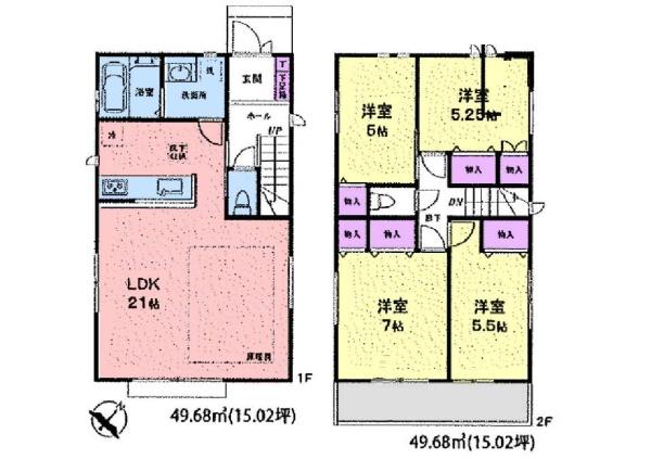 旭区東希望が丘　全２棟２号棟