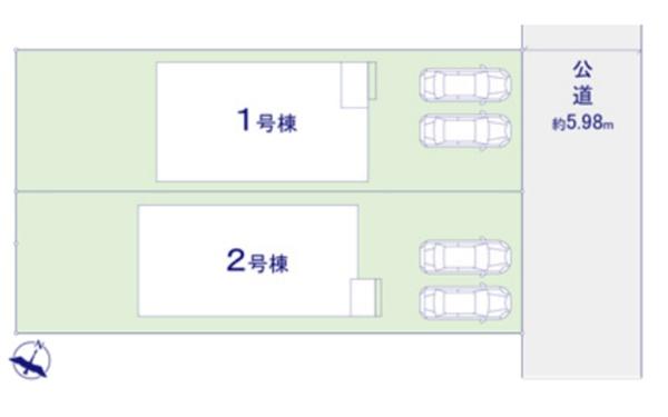 磯子区洋光台6丁目　全2棟1号棟