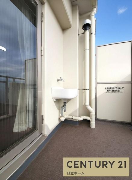 日神パレステージ武蔵中原(バルコニー)