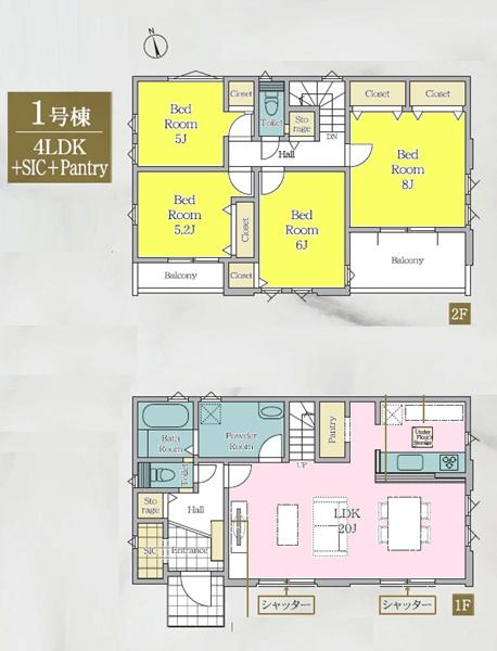 瀬谷区南瀬谷１丁目　全１棟１号棟