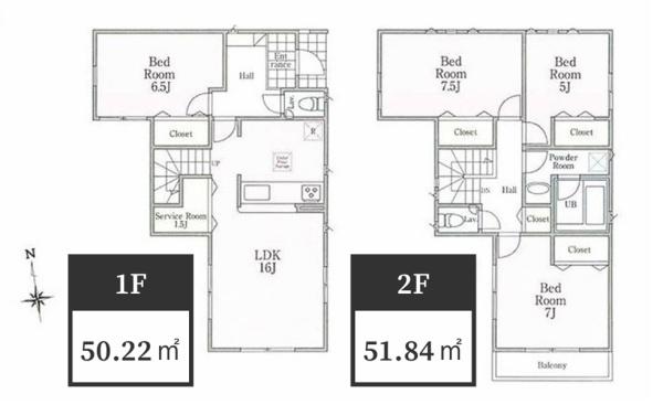 南区別所中里台 戸建て