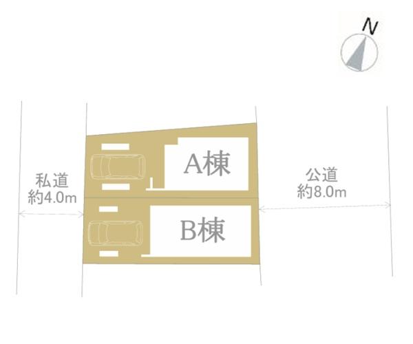 中原区中丸子　全２棟Ｂ号棟