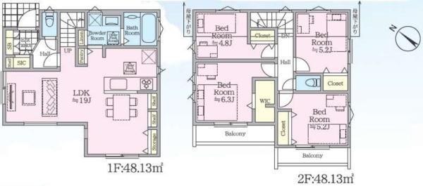 泉区中田東4丁目 全2棟2号棟