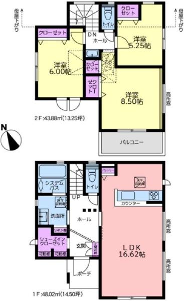 泉区和泉中央北1丁目(間取り)