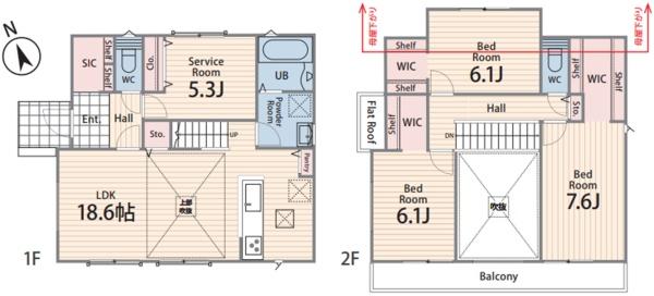 港南区芹が谷３丁目　全２棟１号棟
