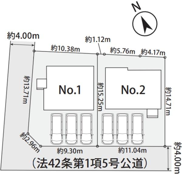 港南区芹が谷３丁目　全２棟１号棟