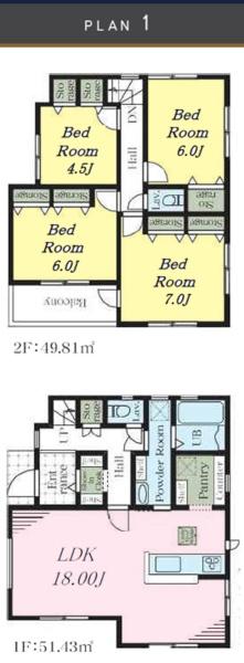 青葉区桂台２丁目　全３棟１号棟