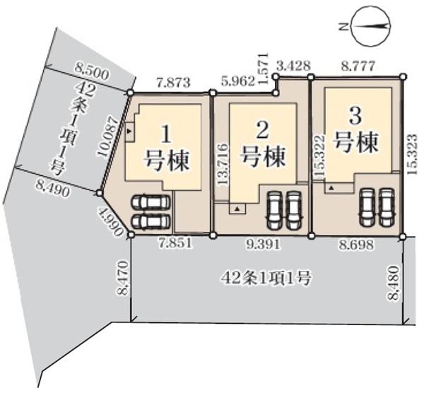 青葉区桂台２丁目　全３棟１号棟