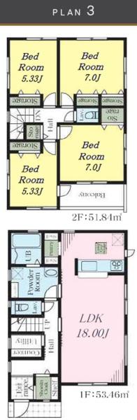 青葉区桂台２丁目　全３棟３号棟