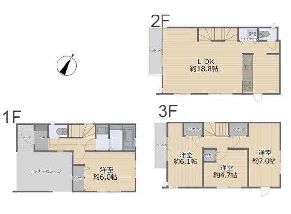都筑区佐江戸町　戸建