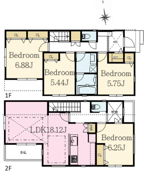 栄区飯島町　全8棟6号棟